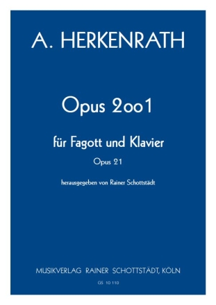Opus 2oo1 op.21 Fg + Klavier