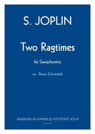 Two Ragtimes Sopr.-,Alt- und Bar.Sax