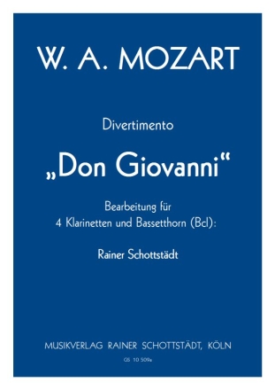 Divertimento Don Giovanni 4Cl, Bcl