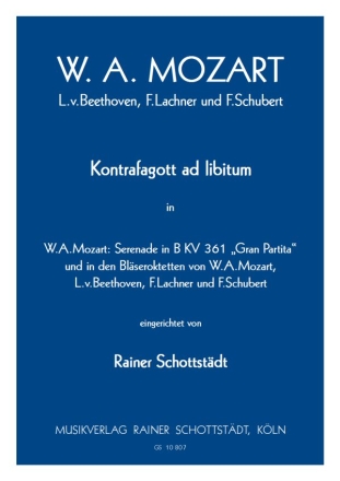 Kfg ad lib.,  arr. R. Schottstdt Kfg