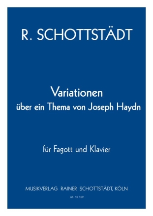 Variationen ber ein Thema von Joseph Haydn Fg + Klavier