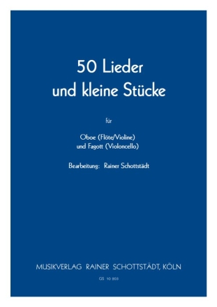 50 Lieder und kleine Stcke Ob + Fg