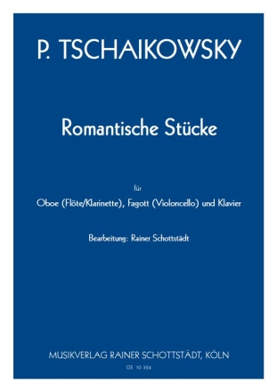 Romantische Stcke, arr. R.Schottstdt Ob/Fl/Cl/Vl/Vla, Fg/Vc/Bh + Klavier