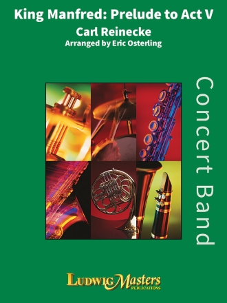 King Manfred: Prelude to Act V (c/b) Symphonic wind band