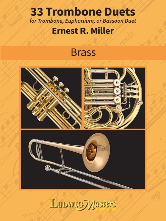 33 Trombone Duets Brass Ensemble