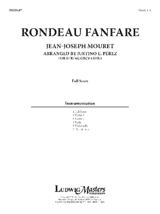 Rondeau Fanfare (s/o sc) String Orchestra