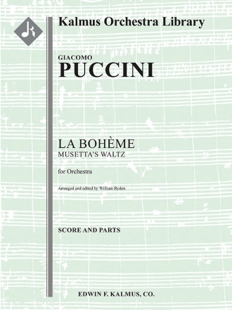 Musetta's Waltz (f/o) Full Orchestra
