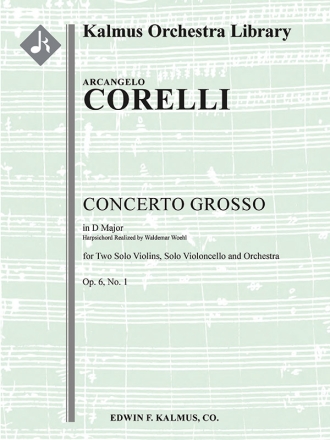 Concerto Grosso in D (s/o) Guitar solo (classical)