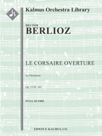 Corsaire Overture, Le, Op. 21 (f/o sc) Scores