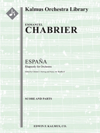 Espana Rhapsody (f/o) Full Orchestra