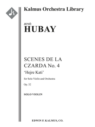 Scenes de la Czarda No. 4 Op. 32 (sc) Scores