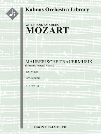 Maurerische Trauermusik (f/o) Full Orchestra