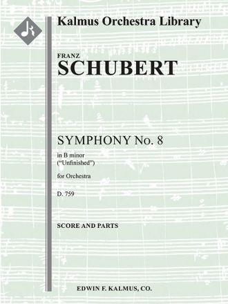 Symphony No. 8 in Bm (f/o) Full Orchestra