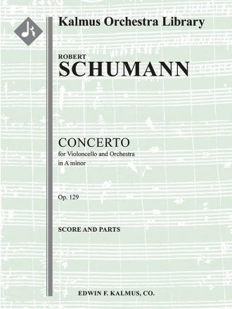 Cello Concerto in Am, Op 129 (f/o) Full Orchestra