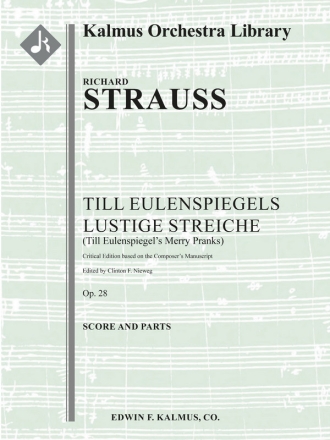 Eulenspiegel Lustige Streiche (f/o) Full Orchestra