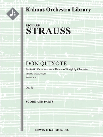 Don Quixote (vc & f/o) Full Orchestra