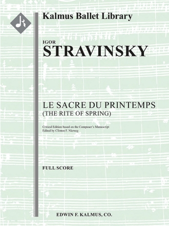The Rite of Spring (f/o sc) Full Orchestra