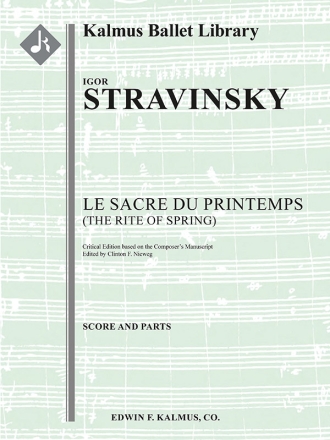 The Rite of Spring (f/o) Full Orchestra