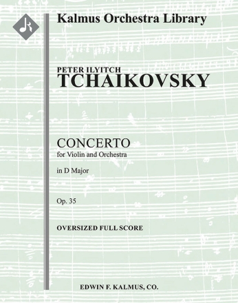 Concerto for Violin in D, Op. 35 (OFS) Scores