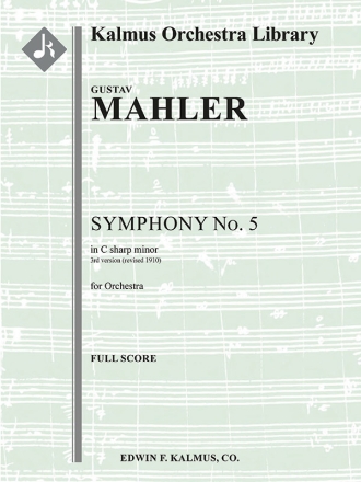 Symphony No. 5 in C#m (f/o sc) Full Orchestra