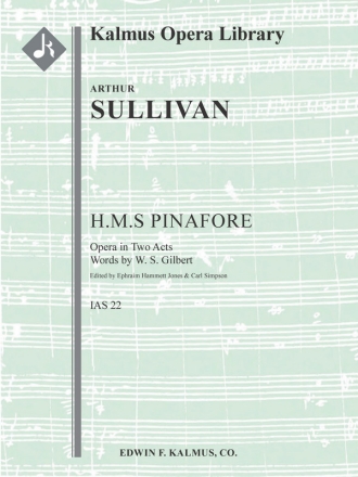 HMS Pinafore (original) (f/o sc) Full orchestra