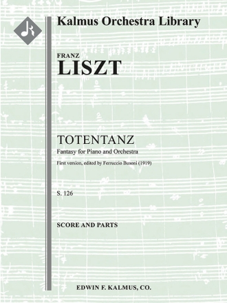 Totentanz, S. 126 (f/o) Full Orchestra