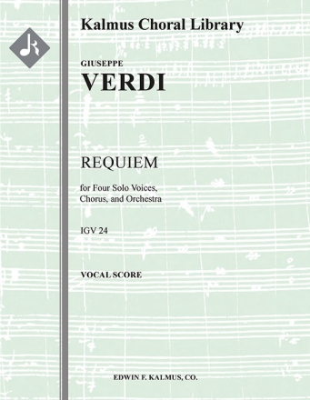 Messa da Requiem (acc/vox sc) Mixed voices
