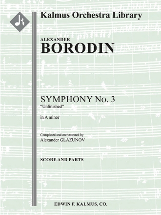 Symphony No. 3 in Am (f/o) Full Orchestra