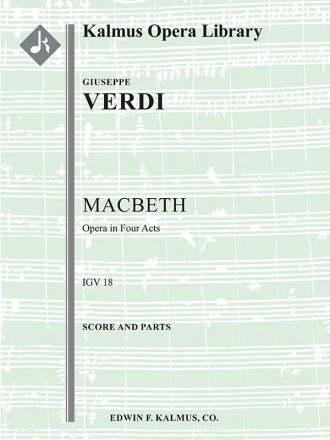 Macbeth (complete 1865 version) (f/o) Full Orchestra
