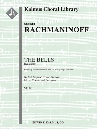 Kolokola, Op. 35 (The Bells) (f/o sc) Full Orchestra