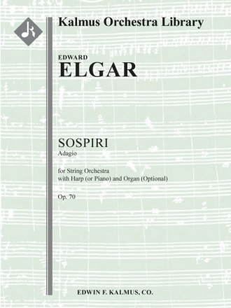 Sospiri, Op. 70 Adagio String Orchestra
