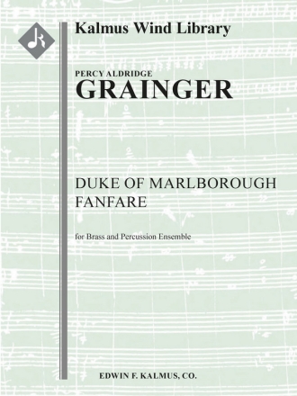Duke of Marlborough Fanfare (f/o sc) Scores