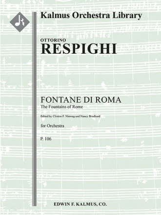 The Fountains of Rome (f/o sc) Full Orchestra