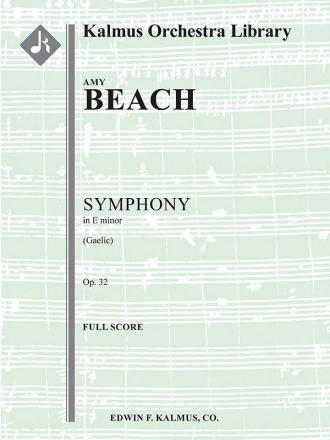 Gaelic Symphony in Em, Op. 32 (f/o sc) Full Orchestra
