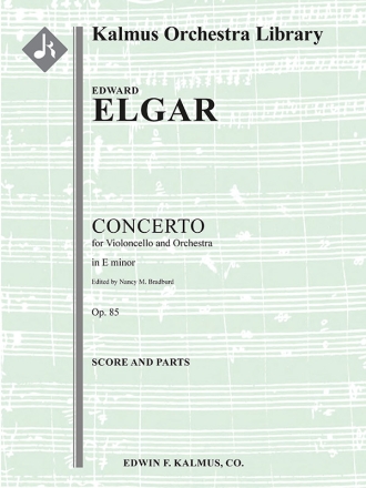 Cello Concerto in Em, Op. 85 (f/o) Full Orchestra