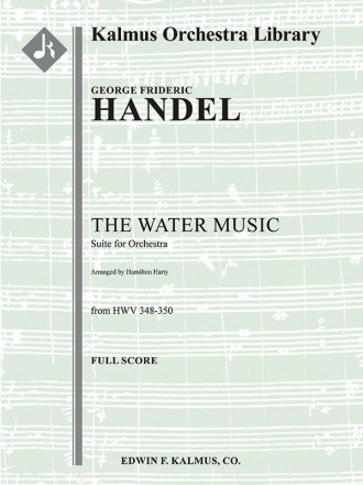 Water Music Suite (f/o sc) Full Orchestra