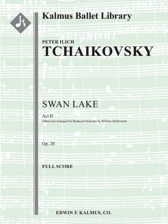 Swan Lake, Act 2 (red orch) (f/o sc) Full Orchestra