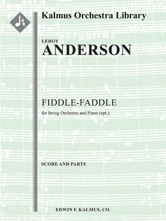 Fiddle-Faddle (s/o w. opt pno) String Orchestra