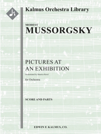 Pictures at an Exhibition (f/o) Full Orchestra