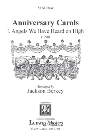 Angels We Have Heard on High SATB Mixed voices
