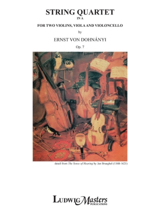 String Quartet No. 1 in A, Op. 7 String ensemble