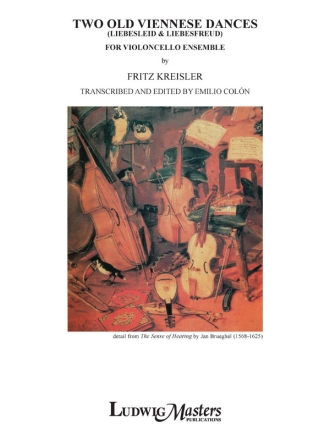 Two Old Viennese Dances (vc 4et) Cello ensemble