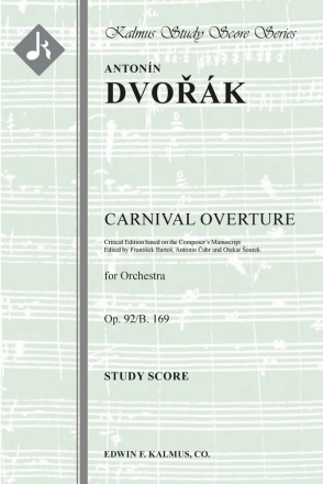 Carnival Overture (f/o sc) Scores