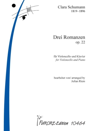 Drei Romanzen op.33 fr Violoncello und Klavier