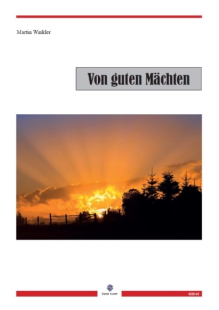 Von guten Mchten fr gem Chor und Klavier Partitur