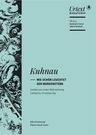 Wie schn leuchtet der Morgenstern fr Soli, gem Chor und Orchester Klavierauszug (dt)