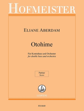 Otohime  fr Kontrabass und Orchester Partitur