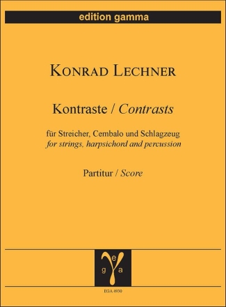Kontraste fr Cembalo, Schlagzeug und Streicher