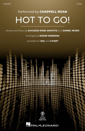 Hot To Go! Gemischter Chor mit Begleitung Chorpartitur