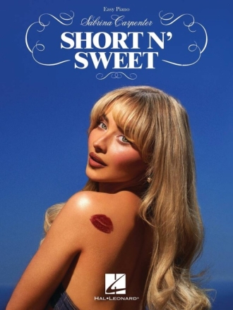 Sabrina Carpenter - Short N' Sweet Klavier Buch